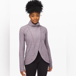 lululemon athletica Rulu Rally Wrap Heathered Graphite Purple